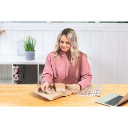 Herma etiket Silphie 40 kraftpapir (480)