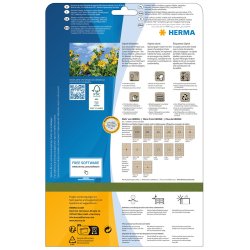 Herma etiket Silphie 60 kraftpapir (240)
