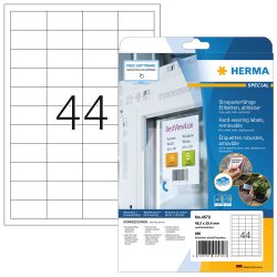 Herma etiket aftagelig film ektra strk 48,3x25,4 (880)