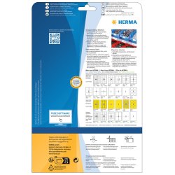 Herma etiket film ekstra strk 190x275 mat (25)
