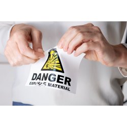 Herma etiket film ekstra strk 37x13 mat (2125)