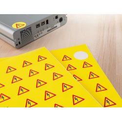 Herma etiket film ekstra strk 99,1x42,3 gul (300)