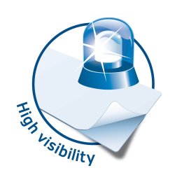 Herma etiket film ekstra strk 99,1x42,3 gul (300)