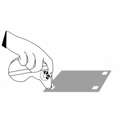 Dispenser Fotoklbepuder