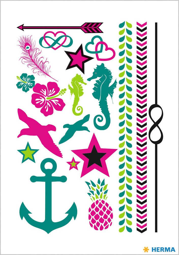 Herma Classic Tattoo Sommer