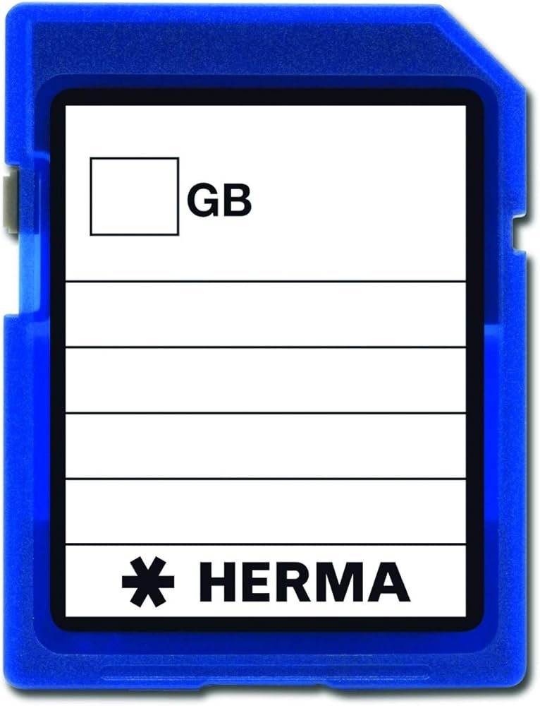 Herma Etiketter Sd-Minikort