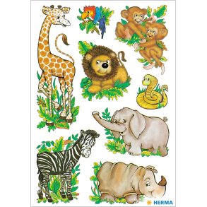 Herma Stickers Decor Jungle dyr (3)