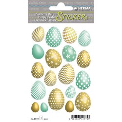 Stickers Magic Gylden g med Juvel