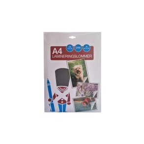 Lamineringslomme A4 75 mic. 20 ark. 