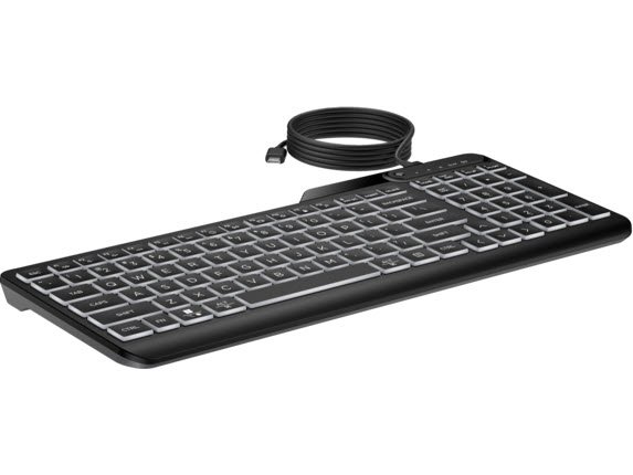 HP 400 Backlit Wired Keyboard (Consumer)