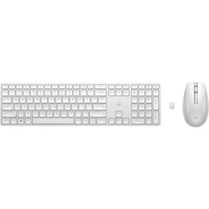 HP 650 Wireless Keyboard and Mouse Combo White