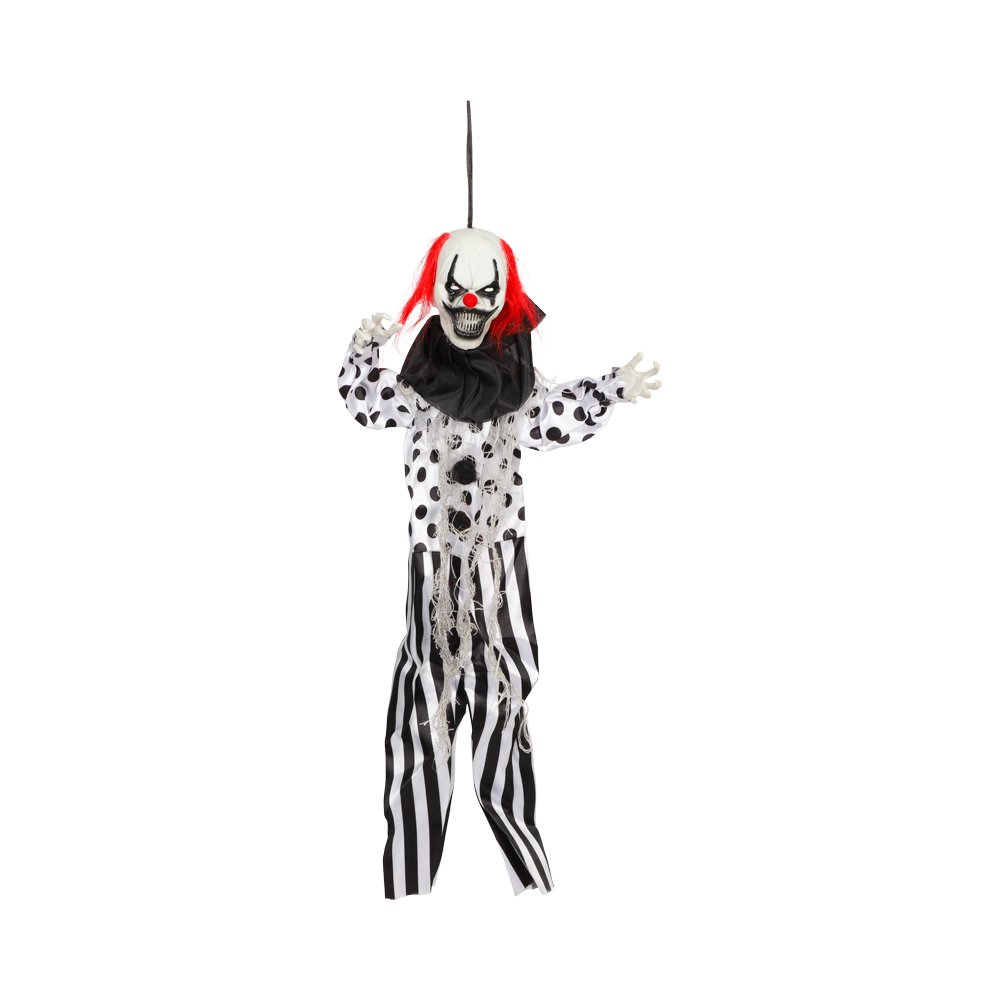 H�ngende Klovn m. r�dt h�r 50 cm