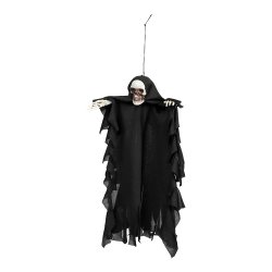 H�ngende Sort lejemorder 33cm