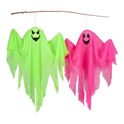 H�ngende sp�gelse Neon Gr�n 51 cm