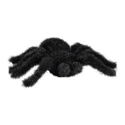 Halloween Edderkopper sort 2 stk. 