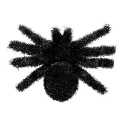 Halloween Edderkopper sort 2 stk. 