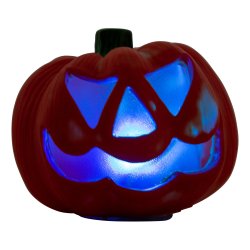 Halloween Grskar m. lys plast