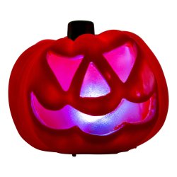 Halloween Grskar m. lys plast