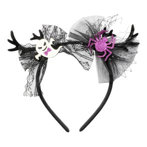 Halloween Hrbjle m. spgelse og edderkop