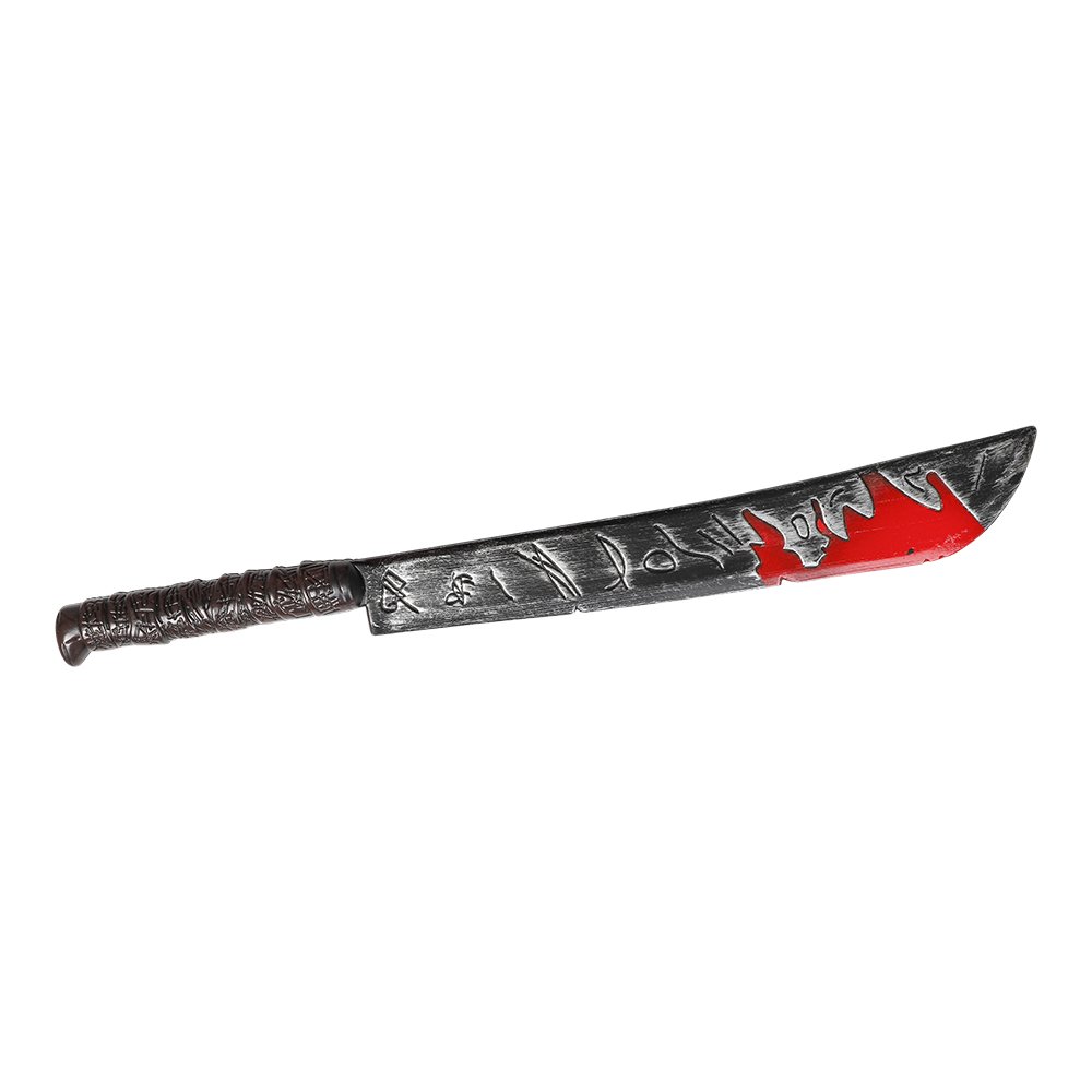 Halloween Jason Machete med blod