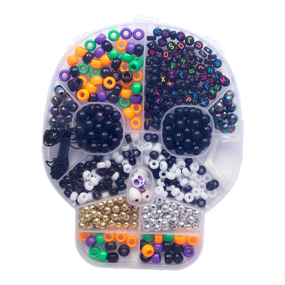 Halloween Perle st til armbnd