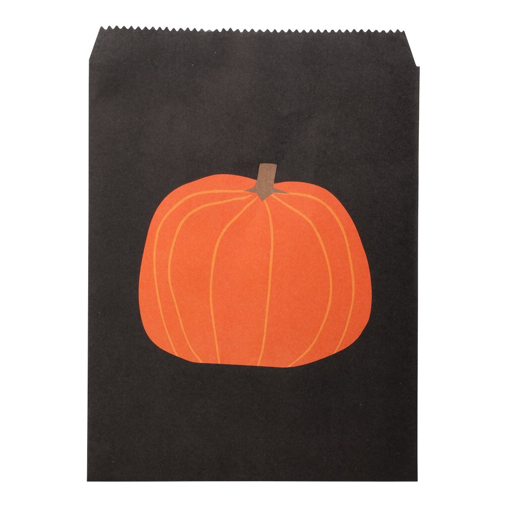 Halloween Slikposer sorte m. grskar 8 stk. 