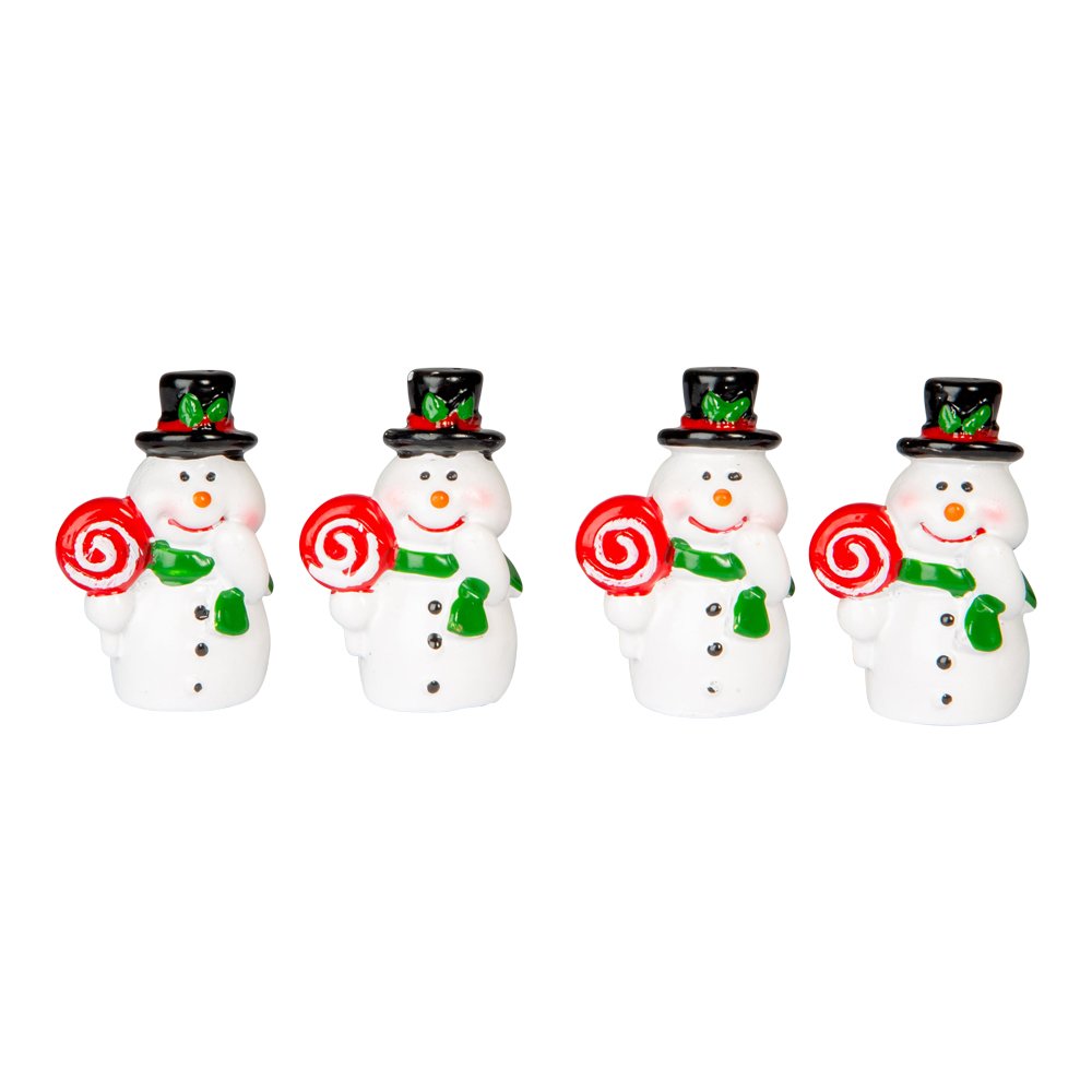 Jule dekoration 4 stk. sm snemnd