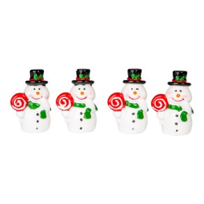 Jule dekoration 4 stk. sm snemnd