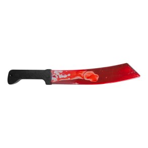 Machete Kniv m. flydende blod 51,5 cm