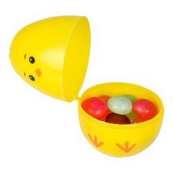 P�ske Plastik �g sm� gule  kyllinger 8 stk. 