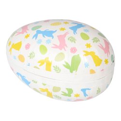 Pap �g lille 12 cm m. Pastel p�ske motiver