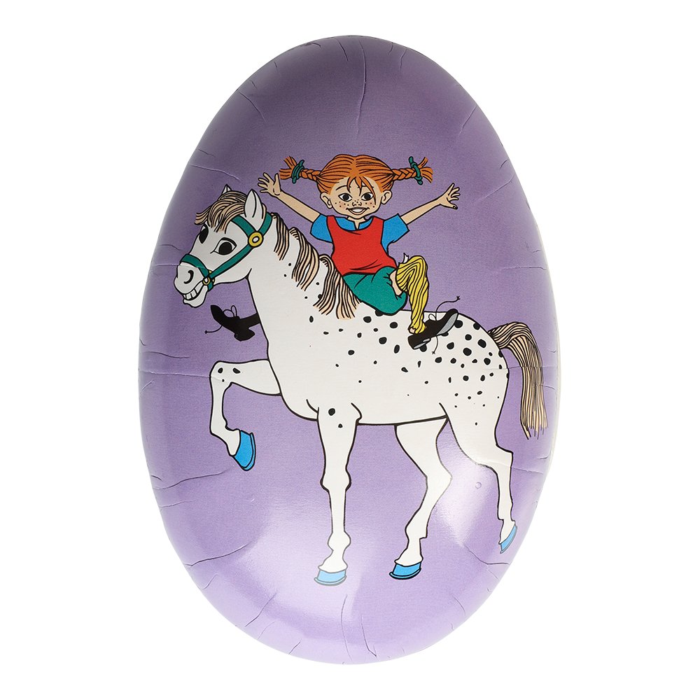 Pap �g lille 12cm  m. Pippi Pastel Lilla 