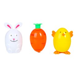 Plastik P�ske �g 3 stk. figurer