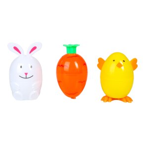 Plastik P�ske �g 3 stk. figurer