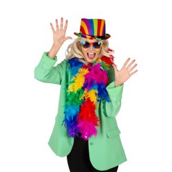 Pride Hat m. regnbue farver voksne