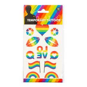 Pride Tattoos 12 stk.
