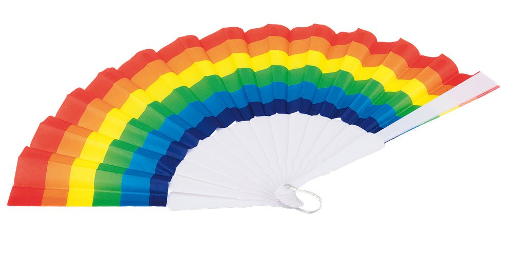 Pride Vifte med regnbue farver