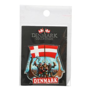 Souvenir Klisterm�rke Viking  Akryl