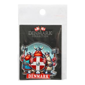 Souvenir Klisterm�rke Viking  Danmark Akryl