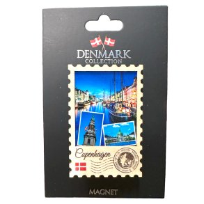 Souvenir Magnet Kbenhavn Frimrke