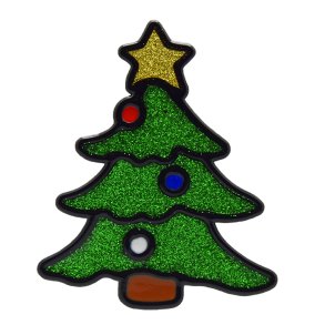 Vindues Jule dekoration Juletr