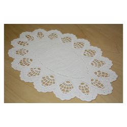 Fad servietter hvid 17x24cm 6 stk.