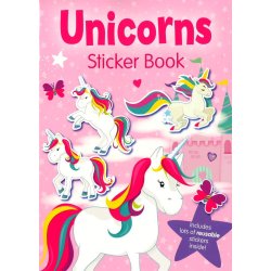 Klistermrke og malebog m. Enhjrning