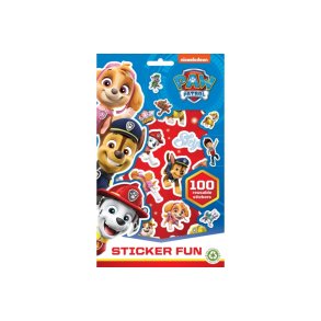 Paw Patrol 100 Stickers bog.