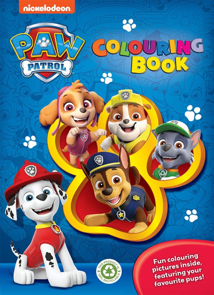 Paw Patrol malebog 48 sider