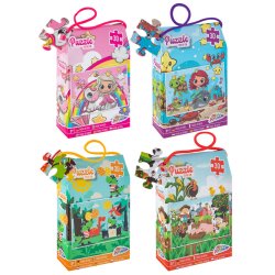 Puslespil m. 30 brikker Prinsesse