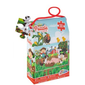 Puslespil m. 30 brikker Bondegrd