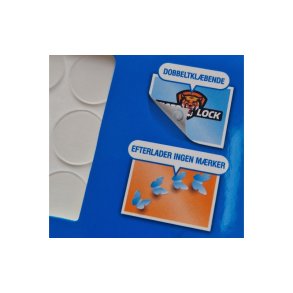 Tiger Lock Klbepude 15 56stk Aftagelig Transper