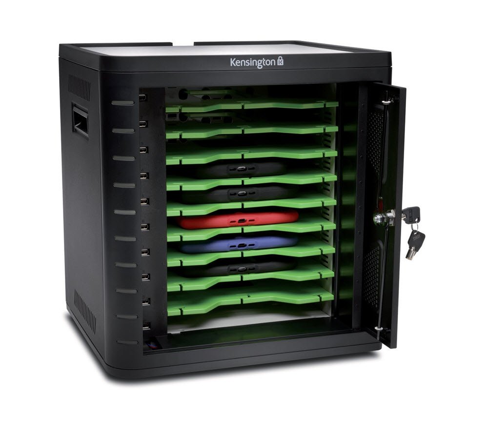 Kensington Charge &amp; Sync Cabinet Universal Tablet