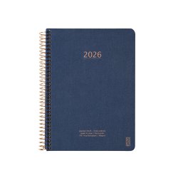 Kozo Kalender 2026 A5 uge pr. opslag Navy Bl